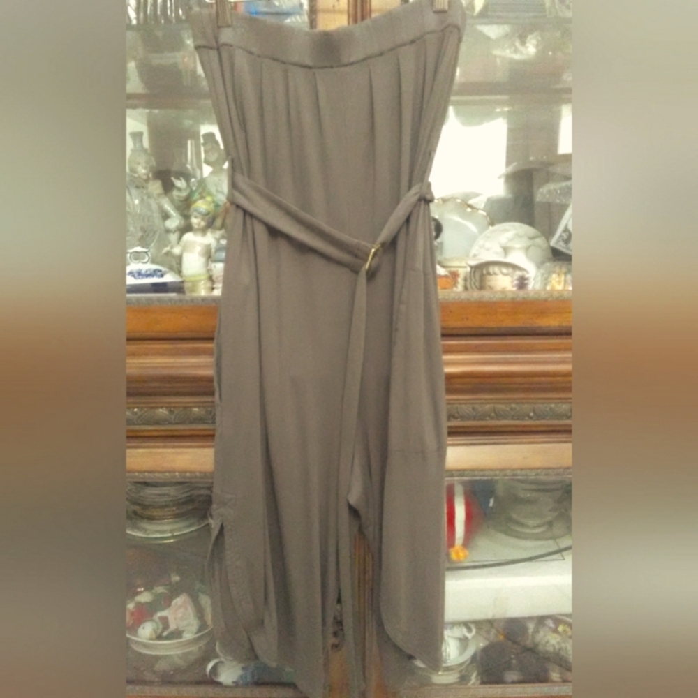 BNWOT SUPER DROP CROTCH PANTS BY BCBG MAXAZRIA SZ. SM STRETCHY DARK GREEN